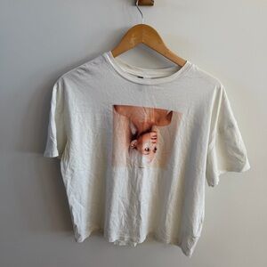 Divided White Graphic Tee - Short Sleeve